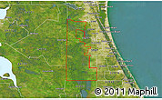 Satellite 3D Map of ZIP code 00042
