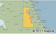 Savanna Style 3D Map of ZIP code 00042