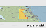 Savanna Style Panoramic Map of ZIP code 00042