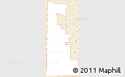 Classic Style Simple Map of ZIP code 00042