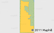 Savanna Style Simple Map of ZIP code 00042