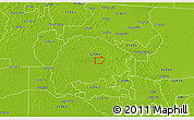 Physical 3D Map of ZIP code 32064
