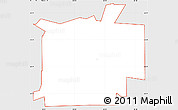 Silver Style Simple Map of ZIP code 32064