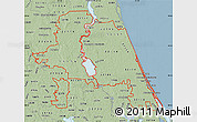 Savanna Style Map of ZIP codes starting with 321