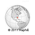 Outline Map of ZIP Codes Starting with 321