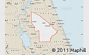 Classic Style Map of ZIP code 32110
