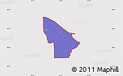 Political Map of ZIP code 32110, cropped outside