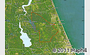 Satellite Map of ZIP code 32110