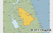 Savanna Style Map of ZIP code 32110