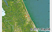 Satellite Map of ZIP code 32114