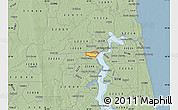 Savanna Style Map of ZIP code 32205