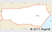 Classic Style Simple Map of ZIP code 32205
