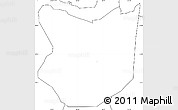 Blank Simple Map of ZIP code 32207