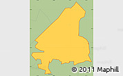 Savanna Style Simple Map of ZIP code 32219