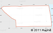Silver Style Simple Map of ZIP code 32266