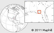 Blank Location Map of ZIP code 32317