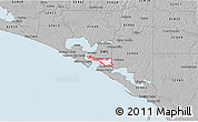 Gray 3D Map of ZIP code 32401