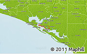 Physical 3D Map of ZIP code 32401