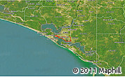 Satellite 3D Map of ZIP code 32401