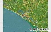 Satellite Map of ZIP code 32401