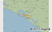 Savanna Style Map of ZIP code 32401