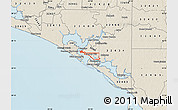 Shaded Relief Map of ZIP code 32401