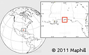 Blank Location Map of ZIP code 32507