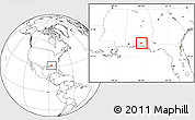Blank Location Map of ZIP code 32539