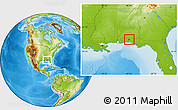 Physical Location Map of ZIP code 32539
