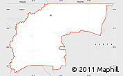Silver Style Simple Map of ZIP code 32565