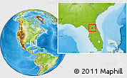 Physical Location Map of ZIP code 32640
