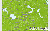Physical Map of ZIP code 32730