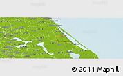 Physical Panoramic Map of ZIP code 32759