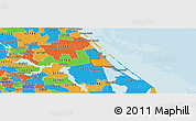 Political Panoramic Map of ZIP code 32759