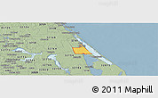 Savanna Style Panoramic Map of ZIP code 32759