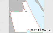 Gray Simple Map of ZIP code 32759