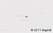 Political 3D Map of ZIP code 32801, cropped outside