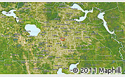 Satellite 3D Map of ZIP code 32801