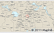 Shaded Relief 3D Map of ZIP code 32804