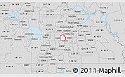 Silver Style 3D Map of ZIP code 32804