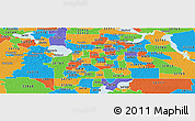 32805 Zip Code Map Political Panoramic Map Of Zip Code 32805