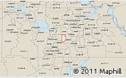 Classic Style 3D Map of ZIP code 32811