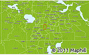 Physical 3D Map of ZIP code 32811