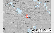 Gray Map of ZIP code 32811