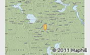 Savanna Style Map of ZIP code 32811
