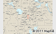 Shaded Relief Map of ZIP code 32811