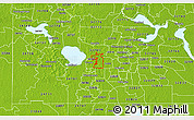 Physical 3D Map of ZIP code 32818