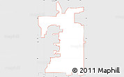 Silver Style Simple Map of ZIP code 32818
