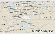 Classic Style 3D Map of ZIP code 32824