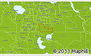 Physical 3D Map of ZIP code 32824